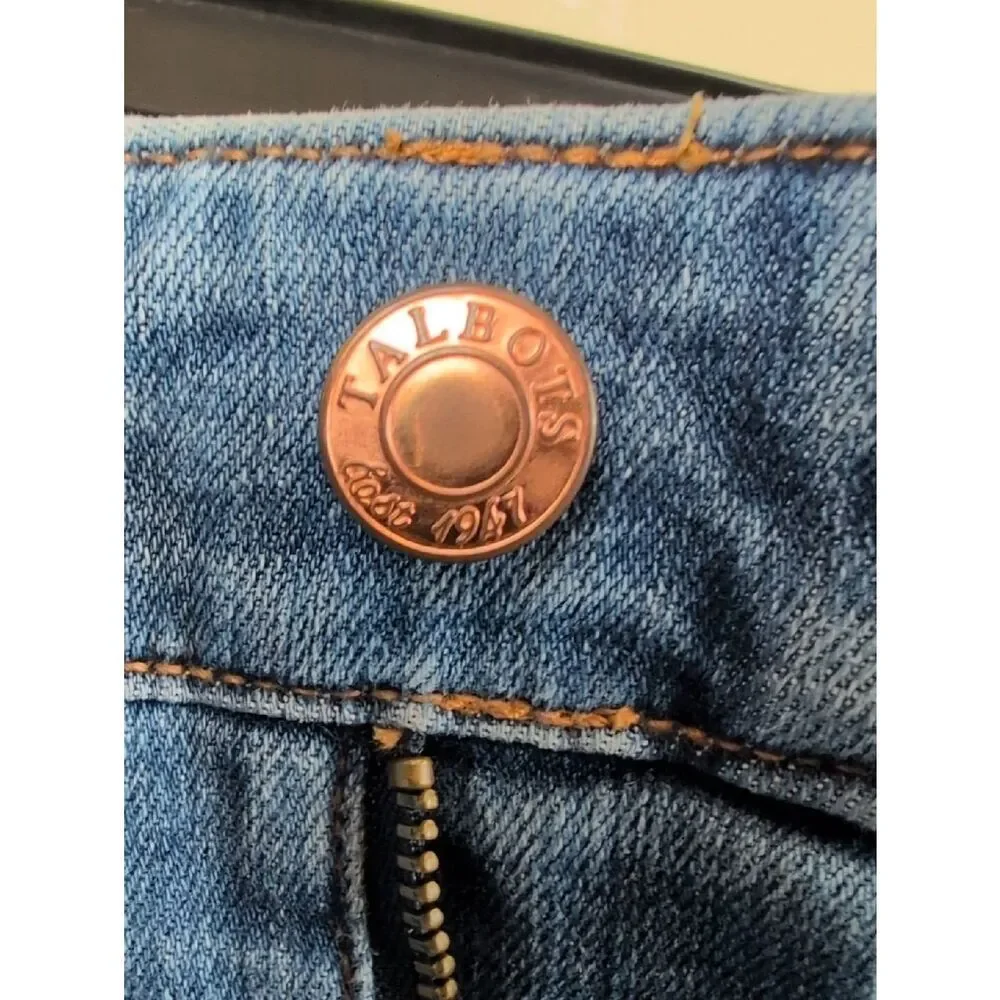 Talbots Relaxed Girlfriend Denim Short 5